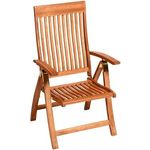 Daria Gartensessel, klappbar, Rückenlehne verstellbar