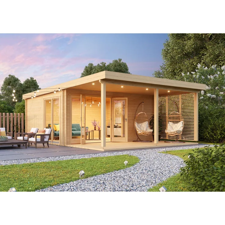 Fjordholz Gartenhaus Modell Kaarlo 44 Kiefer