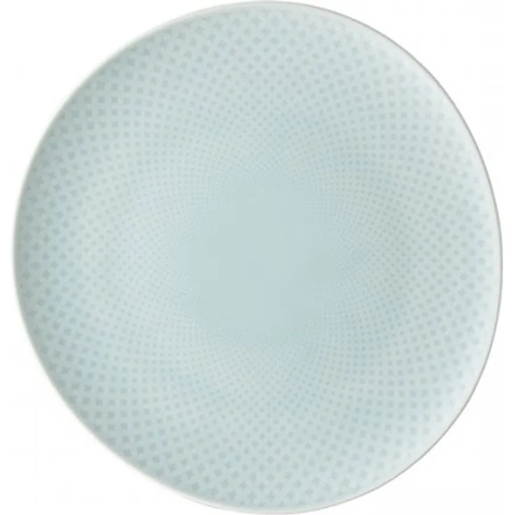 Teller flach 22 cm Junto Opal Green Rosenthal Frühstücksteller - Mikrowelle geeignet, Spülmaschinenfest