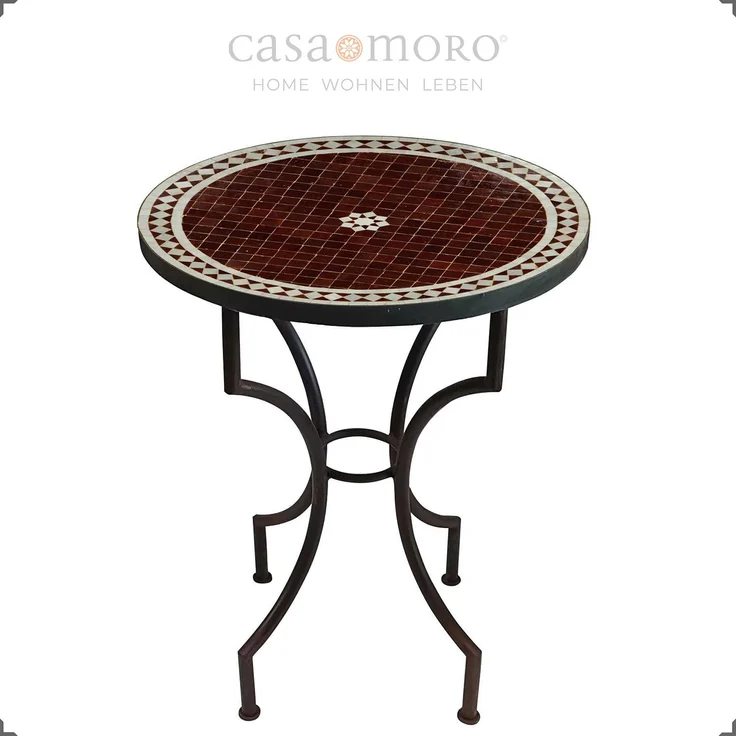 Mosaik Tisch aus Marokko -M60-15 – Bild 8