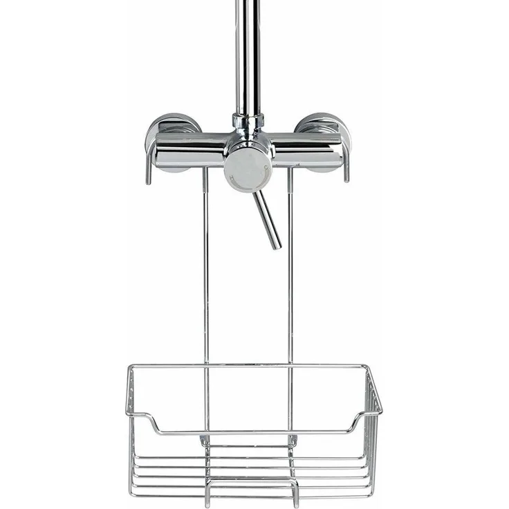 Duschaufhänger Wenko Milo Edelstahl (25 x 14 x 36 cm)