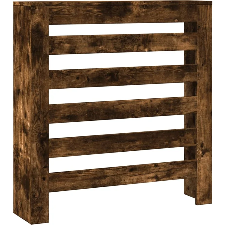 vidaXL Heizkörperverkleidung Räuchereiche 78x20x82 cm Holzwerkstoff 852685 – Bild 2