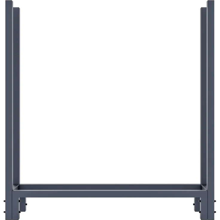 Kaminholzständer + Abdeckplane Martin 25 x 110 x 115 cm (Farbe: anthrazit) – Bild 6