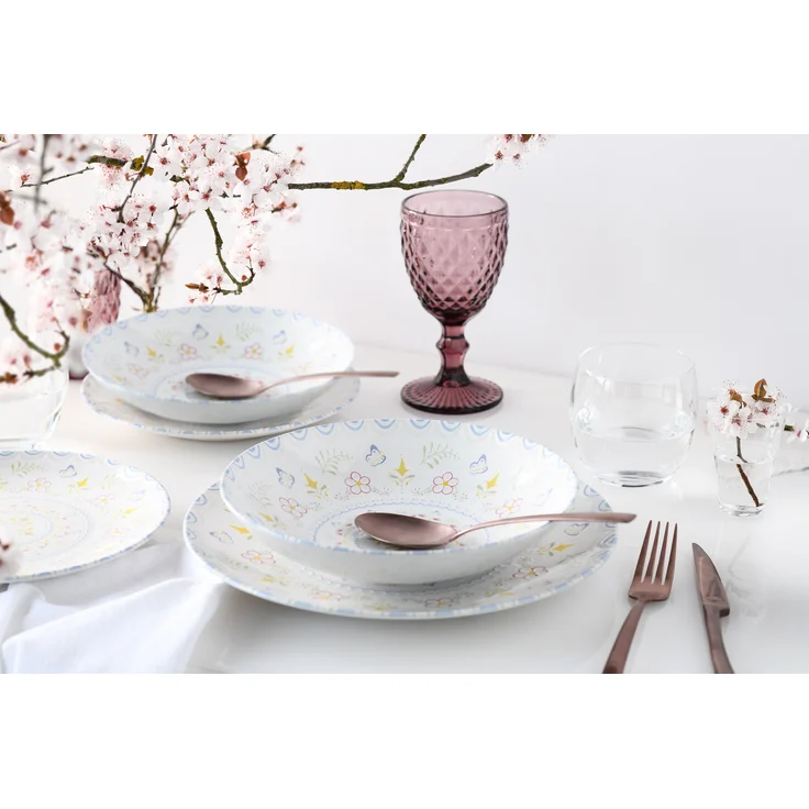 Primavera Pastell, Tellerset 12-tlg (mo) – Bild 3