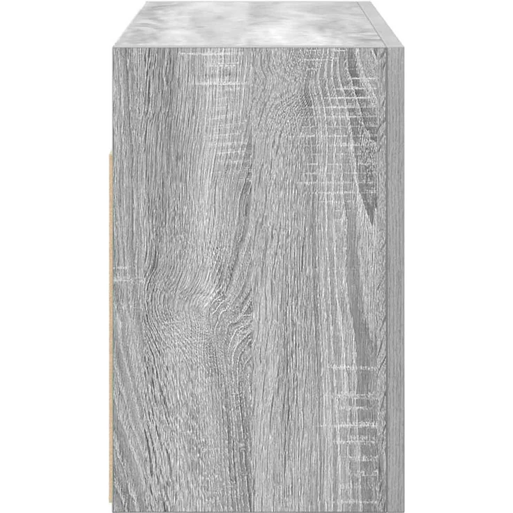 vidaXL Bad-Wandschrank Grau Sonoma 60x25x40 cm Holzwerkstoff 860072 – Bild 6