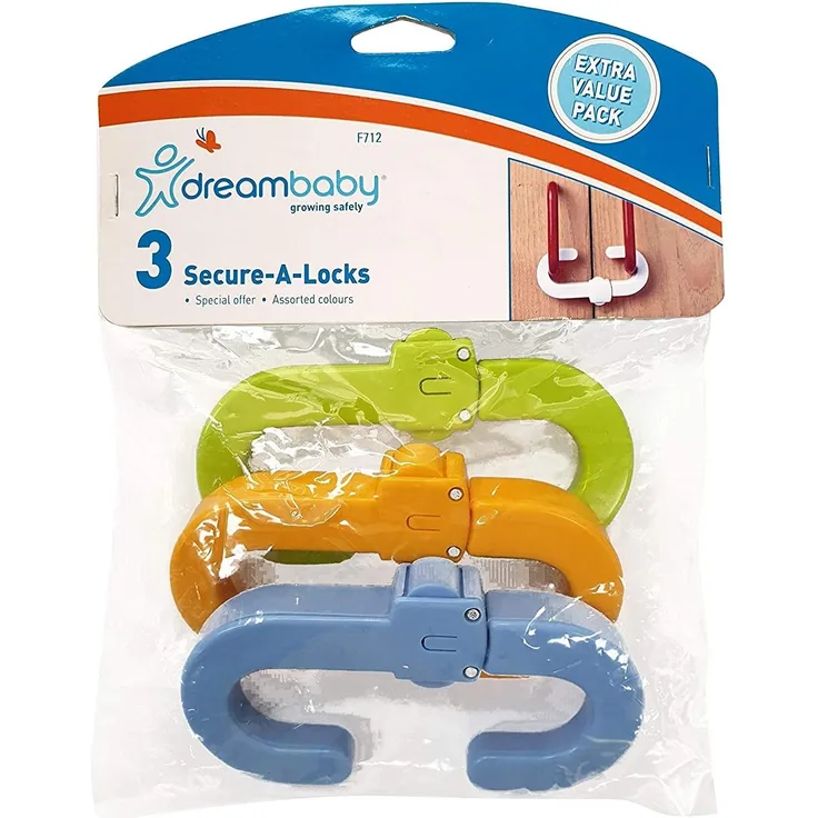 Dreambaby - Sicherheitsverschluss (3 Stück) - Weiß