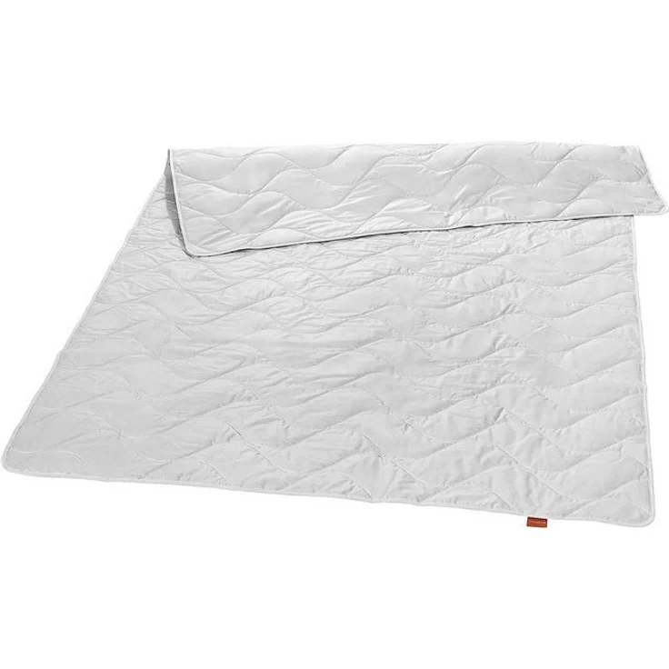 sleepling Sommerbettdecke sleepling Wildseidendecke, Füllung: 100% Wildseide, Bezug: 100% Baumwolle, Leinwandbindung, Milbendicht, Made in Germany – Bild 4