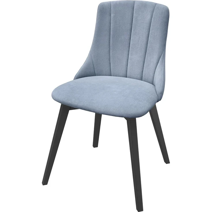 Gemütlicher Polstersessel graues Polster schwarze Stuhlbeine V-90.71-60SwP38Einzelstück – Bild 1