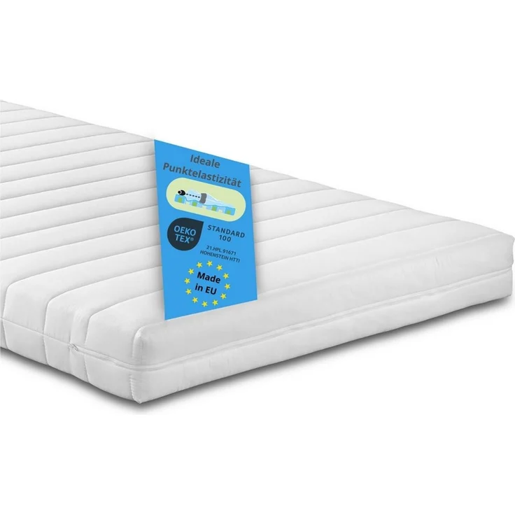 Kaltschaummatratze Comfort Line KS, 90x200 cm, 140x200 cm und weitere Größen, Bodyprotect, 10 cm hoch, punktelastisch, in verschiedenen Härtegraden – Bild 5