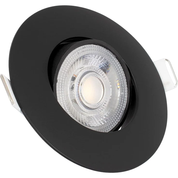 Maxkomfort LED Einbauleuchte Luxi, LED fest integriert, warmweiß, 3000K, Einbauspot – Bild 2