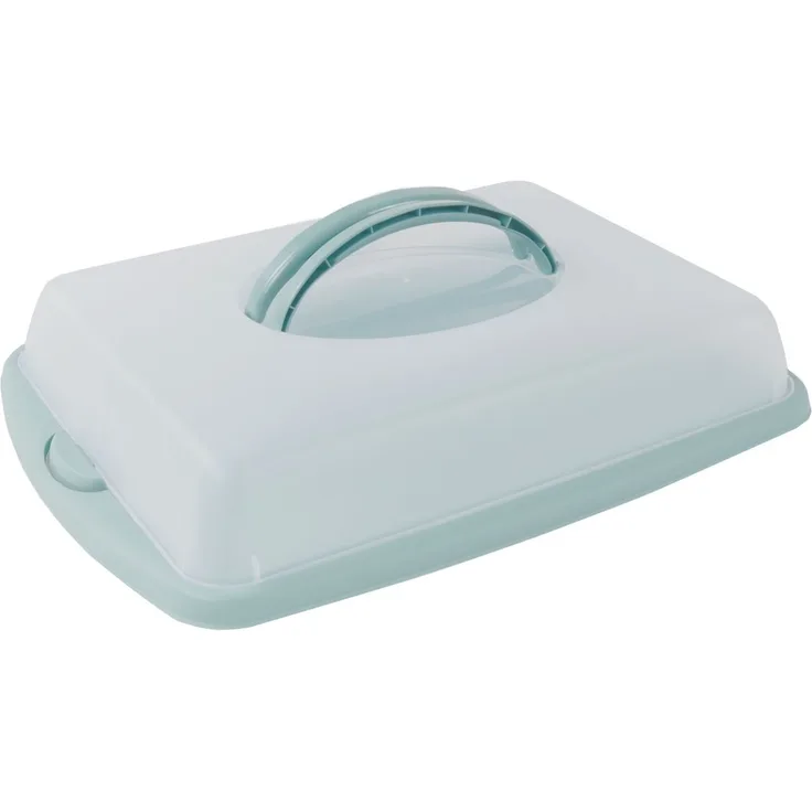 Blechkuchencontainer Kuchenbutler Kuchenbehälter Snackbox Partybutler Tragebox
