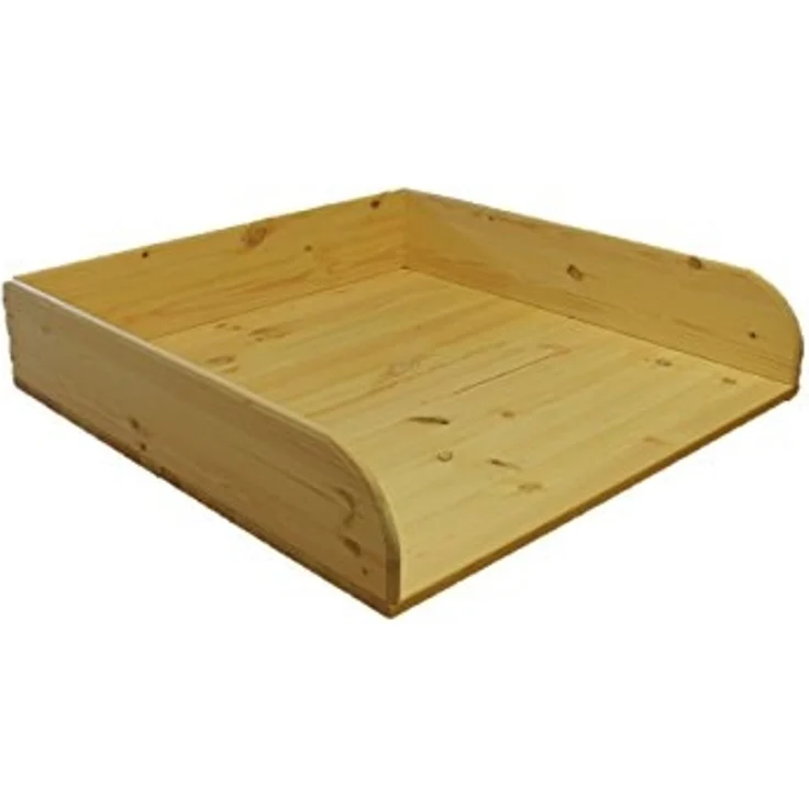 Wickeltischaufsatz Kiefer massiv 80 x 80 x 17 cm – Bild 3