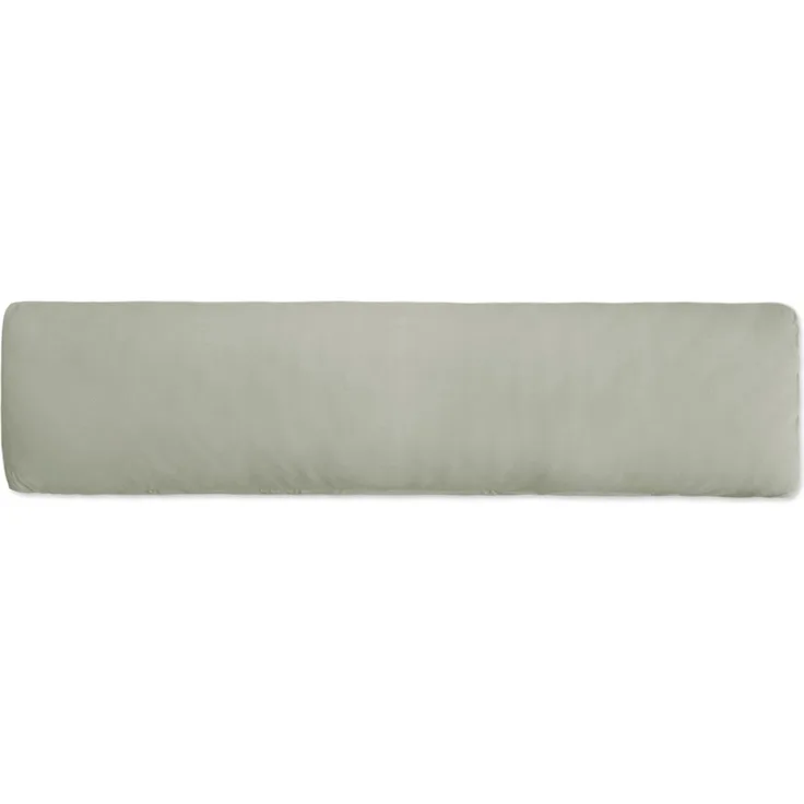 Traumschlaf Basic Single Jersey Seitenschläferkissen Bezug|40x200 cm| grau