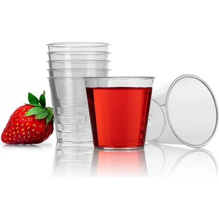 BigDean 100 Stück Schnapsgläser Plastik 3cl lebensmittelecht – Bild 4