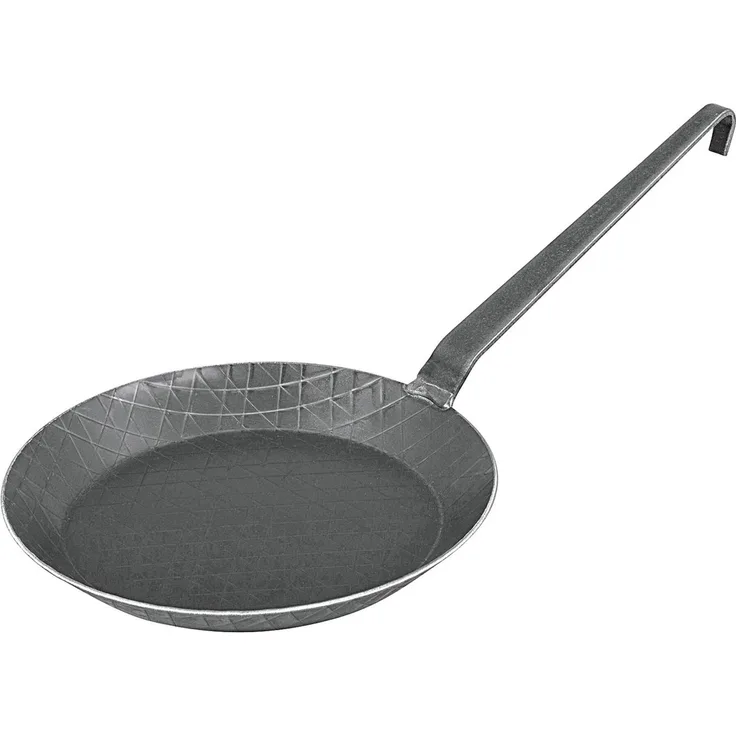 Turk Pfanne schmiedeisern mit Hakenstiel 28cm