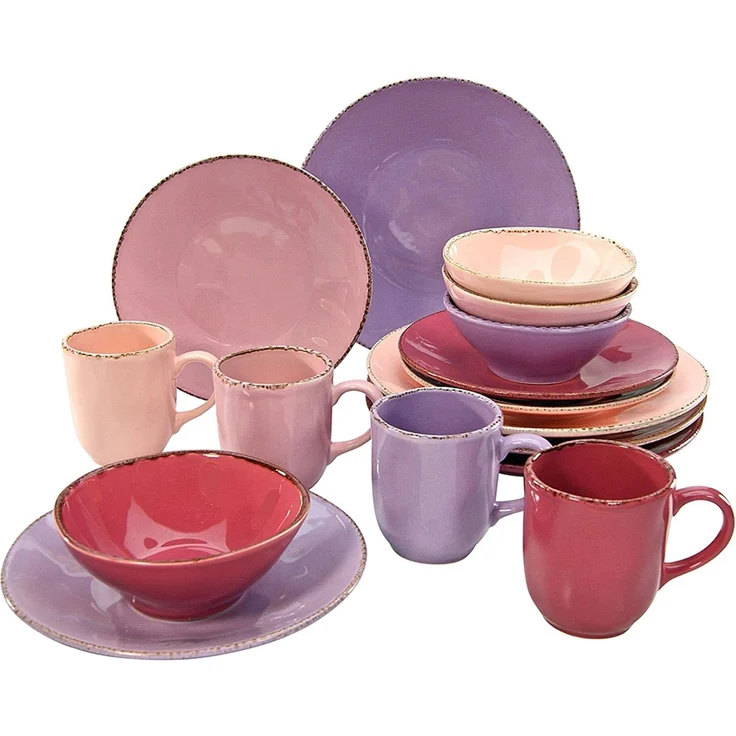 CreaTable 22120 PINK LADY Müslischale 15,5 cm, rosé / Steingut / Mehrzweckschale / Schale – Bild 4