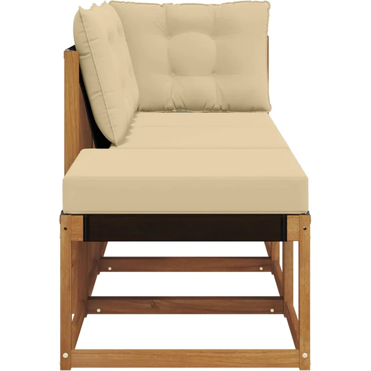 vidaXL Ecksofa-Einheiten für draußen 3 stk. 2-Sitzer 900628 – Bild 7