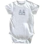 Bamboom Babybody Weiß 9 Monate Weiß