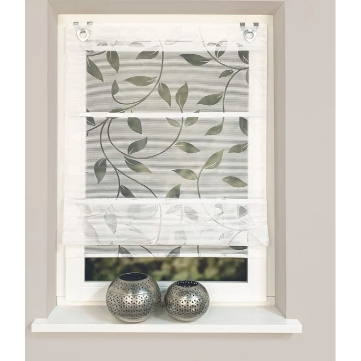 Home Wohnideen Magnetrollo Bambus 130 x 100 cm weiß – Bild 3