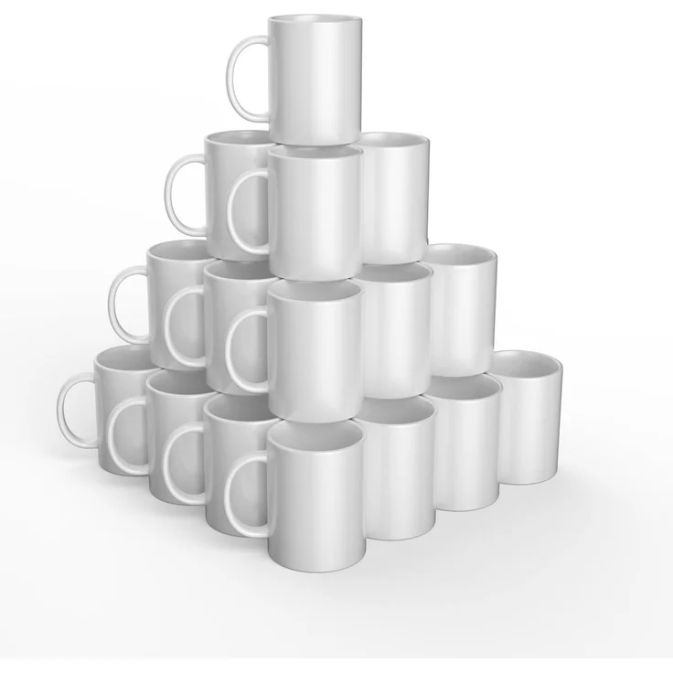 36 Keramikbecher zum Anpassen Weiß 425 ml - Cricut