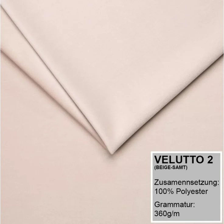 Polsterbett EMILI-OM 140x200 mit Bettkasten und Lattenrost. Farbe: Beige 2 – Bild 3