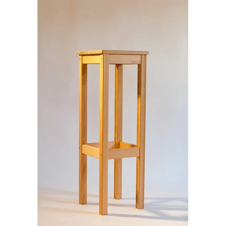 Barhocker, Bistrohocker, kernbuche massiv, H 85 cm