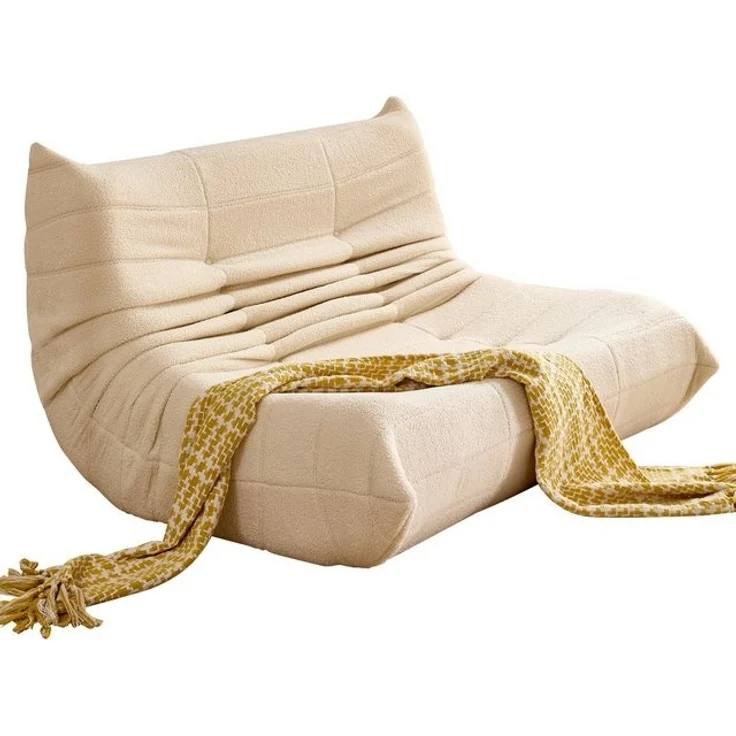 OKWISH Sitzsack 2-Sitzer Lazy-Sofa (Ergonomischem Design und maximalem Komfort, 1 St, perfekt für Entspannung und moderne Wohnstile), Ideal für Wohnzimmer und kleine Räume – Bild 4