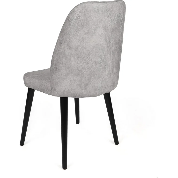 Skye Decor 'Alfa-438 V4' Stuhlset (4-teilig), Grau / Schwarz, 50 x 90 x 49 cm – Bild 3