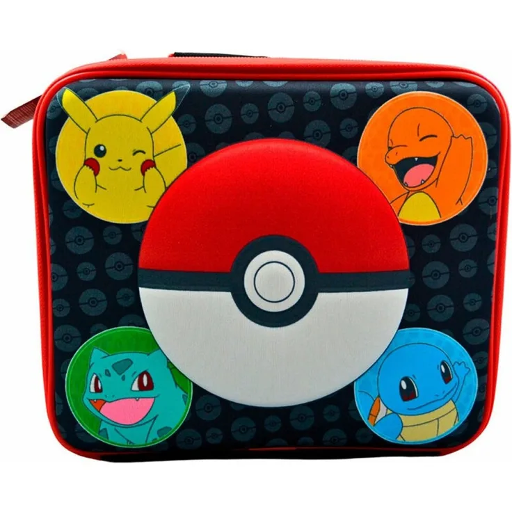 Kids Euroswan Brottasche Pokemon 3D EVA-Lunchbag