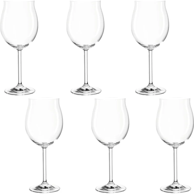 montana: :pure Burgunderglas, 6er Set, Burgunderkelch, Weinglas, Weinkelch, Rotweinglas, Glas, 190 ml, 042388 – Bild 1
