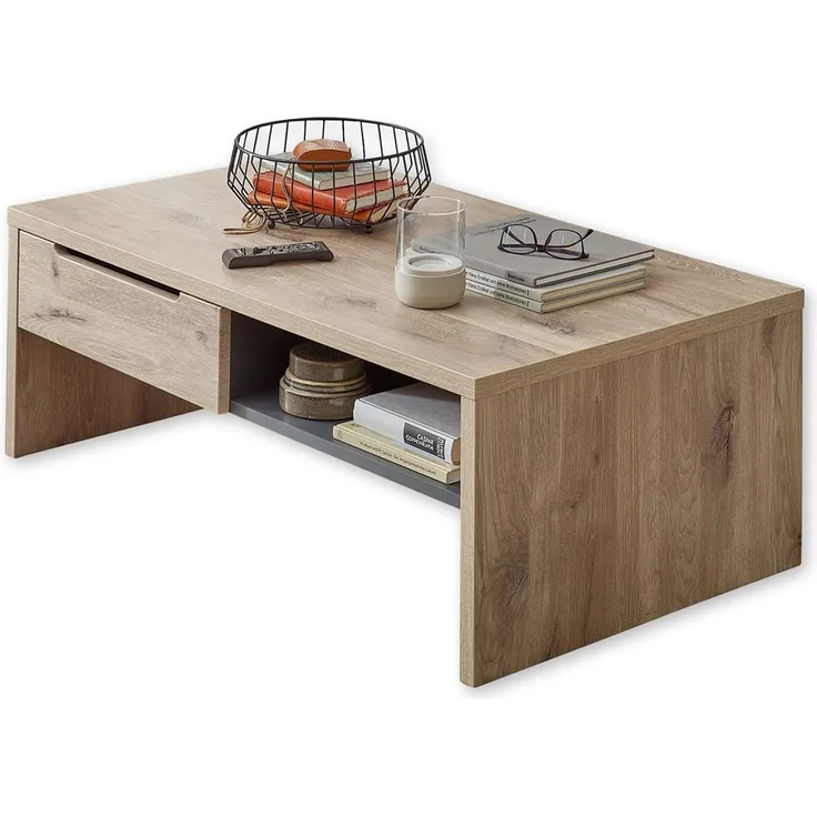 Couchtisch Wohnzimmertisch BELLANO Viking Oak 110 x 65 cm