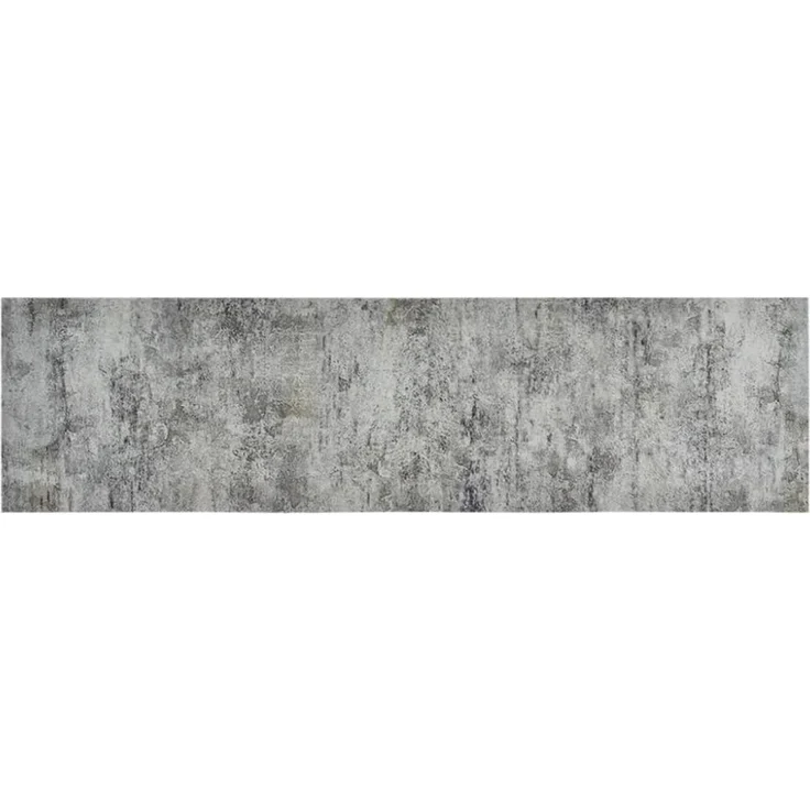 vidaXL Küchenteppich Waschbar Beton 45x150 cm Samt 136570 – Bild 4