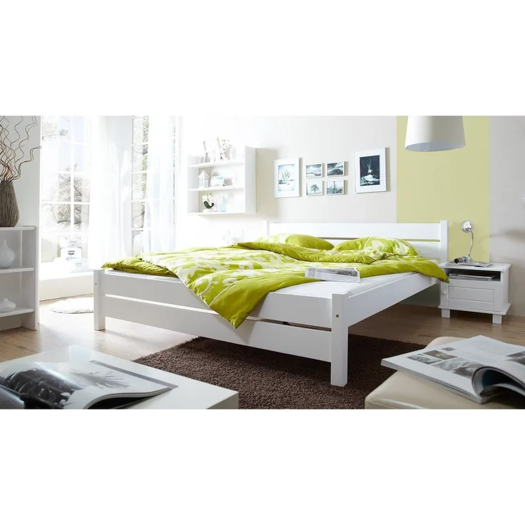 Doppelbett "Bora" 140x200 Kiefer massiv