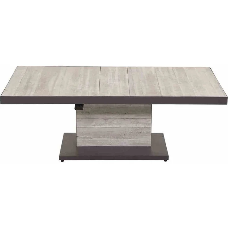 Siena Garden Lifttisch Bellani 140x85 cm Aluminium Keramik grau J04067 Loungetisch – Bild 2