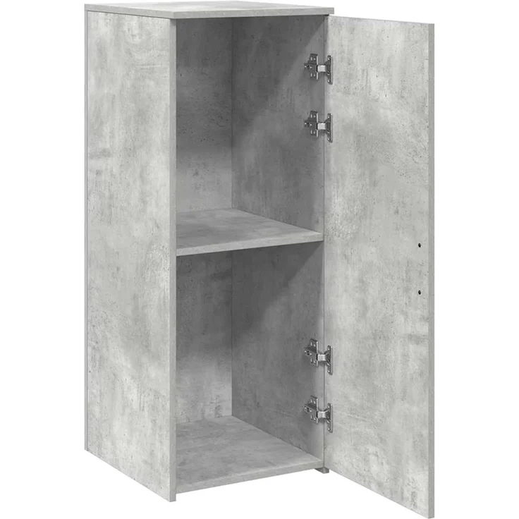 vidaXL Lagerschrank Betongrau 40x45x103,5 cm Holzwerkstoff 859036 – Bild 4