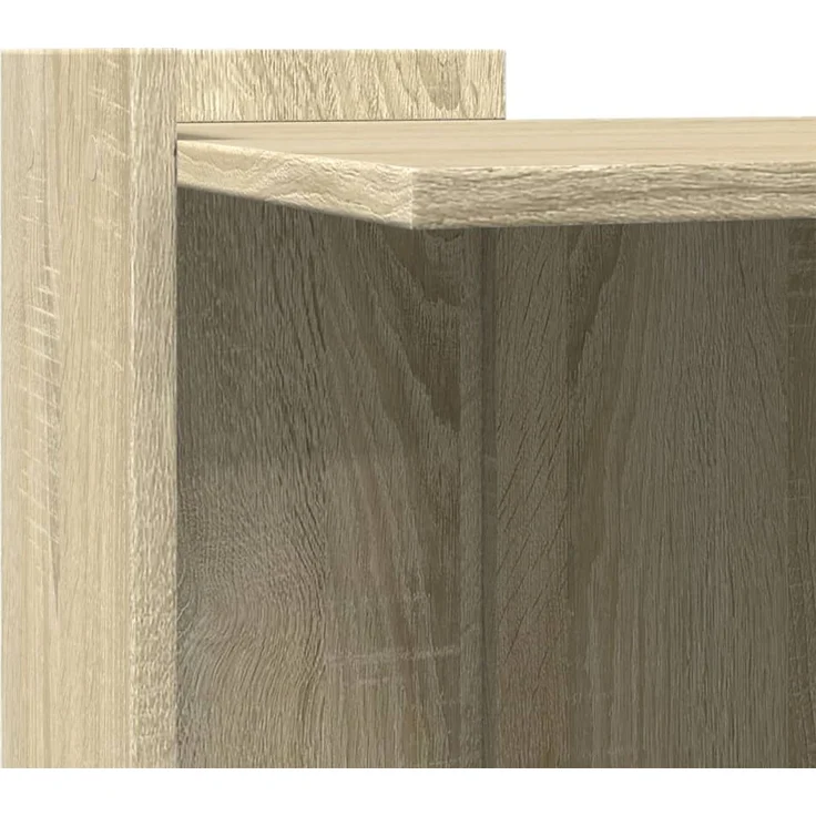 vidaXL Katzenklo Sonoma Eiche 53x53x51 cm Holzwerkstoff 857753 – Bild 7