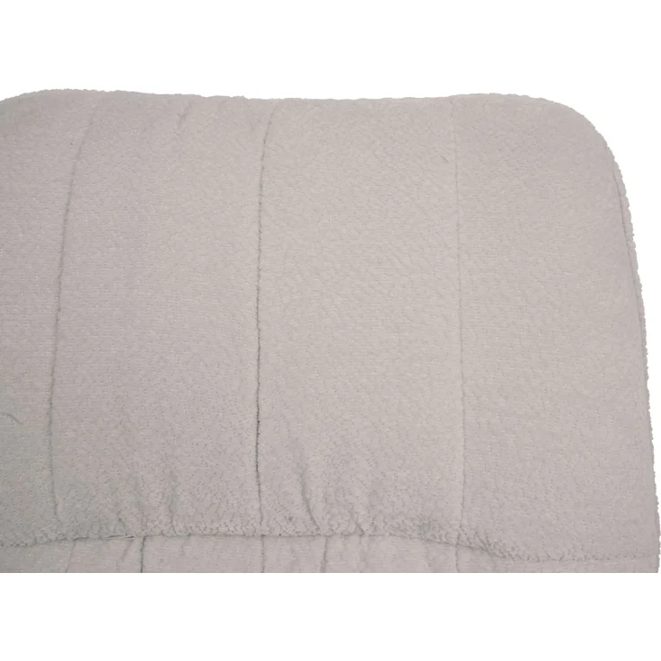 6er-Set Esszimmerstuhl HWC-N99, drehbar Armlehne Auto-Return, Stoff/Textil Chenille (340g/m²) ~ creme – Bild 6