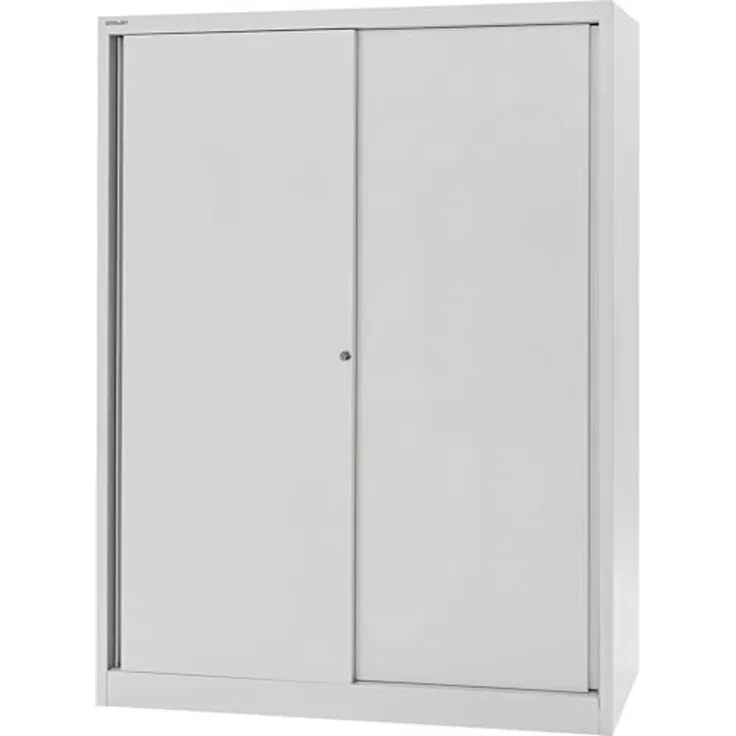 Bisley ECO Schiebetürenschrank ECO 645 lichtgrau - 67,240 kg