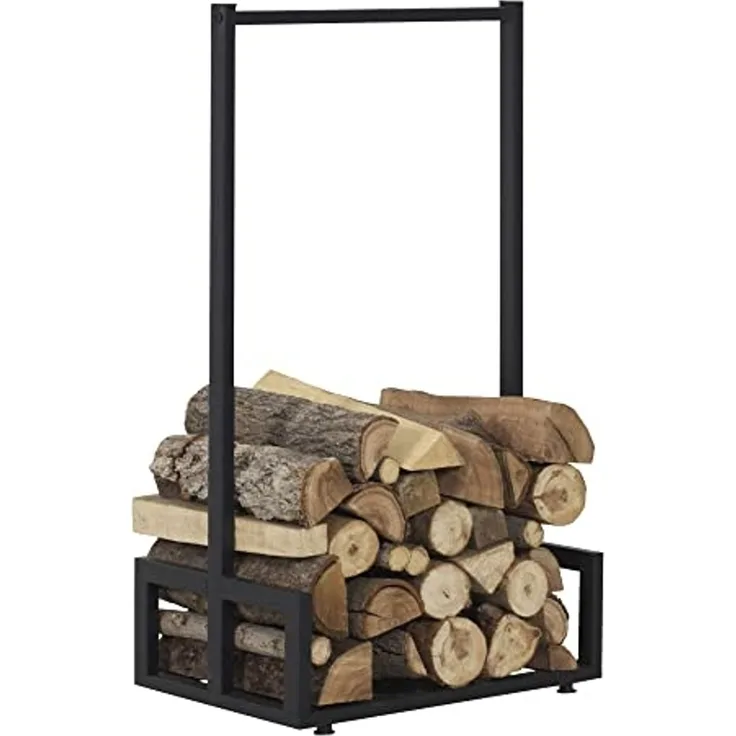 Kaminholzregal Thisted 50x35x95cm [en. casa]