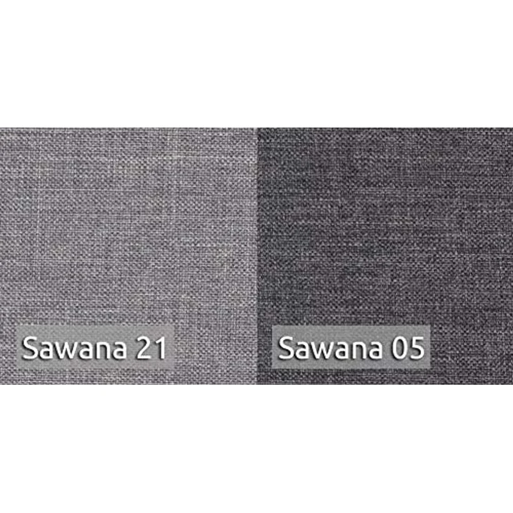 Ecksofa Divo mit Schlaffunktion, Bettkasten und einstellbare Kopfstützen (Grau + Dunkelgrau (Sawana 21 + Sawana 05), Ecksofa Rechts) – Bild 6