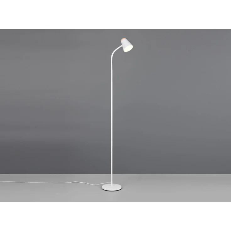 LED Stehlampe PONGO Weiß flexibel biegsam, Höhe 145cm – Bild 3