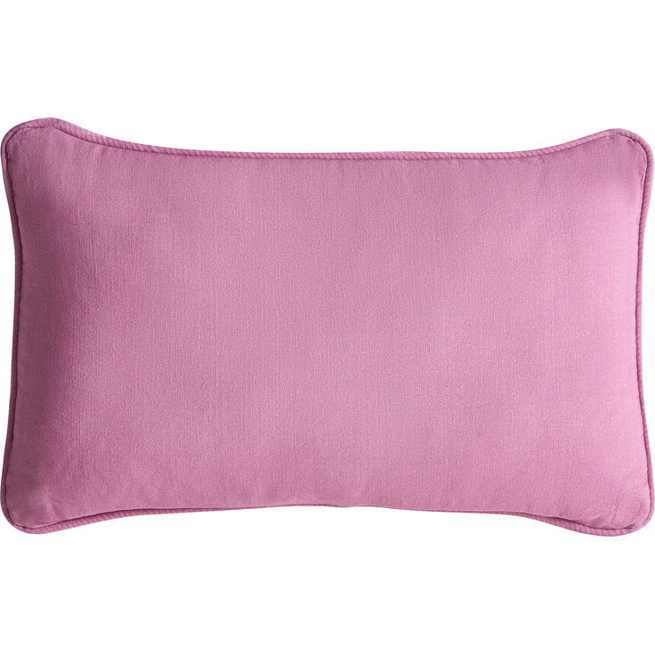 Dekokissen 2er Set MADHUCA Baumwolle 30 x 50 cm Weiß Blumenmuster – Bild 6