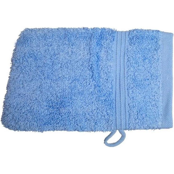 Julie Julsen Handtücher 1-Handtücher-Himmelblau-Waschhandschuh 15 x 21 cm, Baumwolle (1-St) – Bild 1