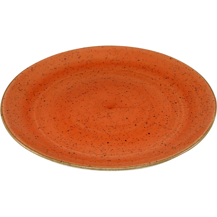 Speiseteller VINTAGE DH 25x3 cm orange