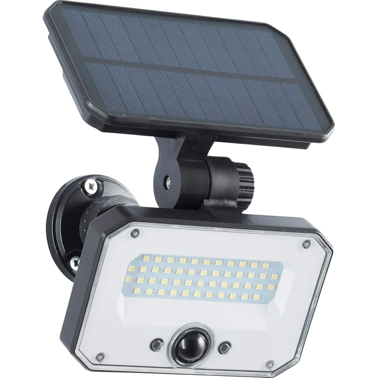 Brilliant LED Solarleuchte Joplin LED Außenspießleuchte, Solar, 54 cm, 1100 lm, 4100 K, schwarz – Bild 8
