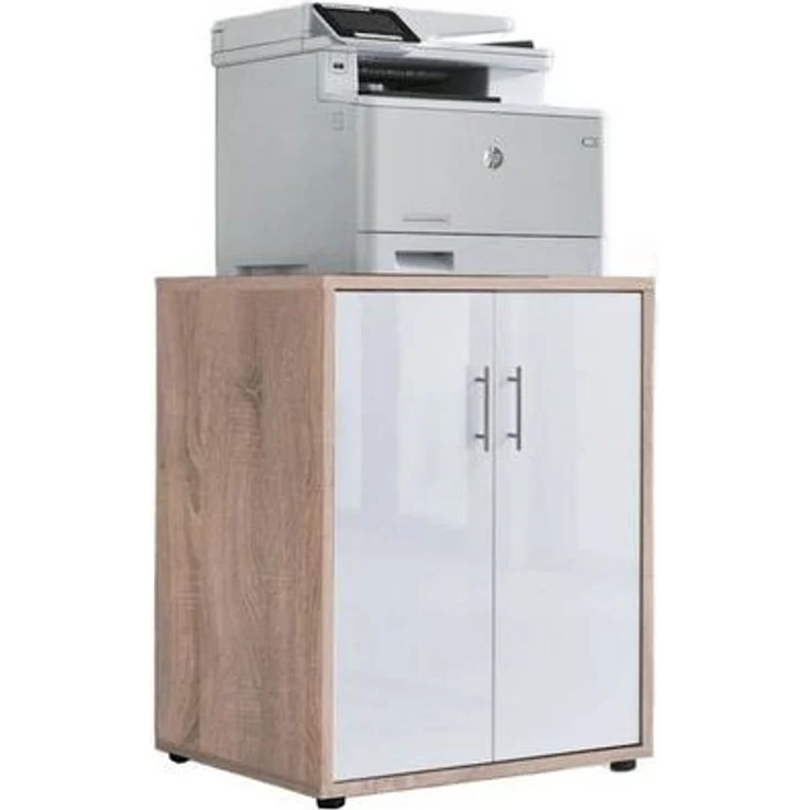 BMG Möbel Aktenschrank Druckerschrank Office Edition (geeignet für 3D Drucker und Office Drucker) Höhe 74 cm, optimale Ergänzung zu Schreibtischen – Bild 3