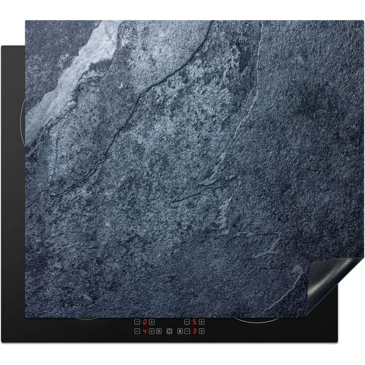 MuchoWow Herd-Abdeckplatte Induktionsschutz - Abdeckplatte Induktion - Beton - Rost - Alt, Vinyl, (1 tlg), Abdeckplatte für Ceranfeld, Herd Inductionsmatte, 57.6x51.6 cm – Bild 1