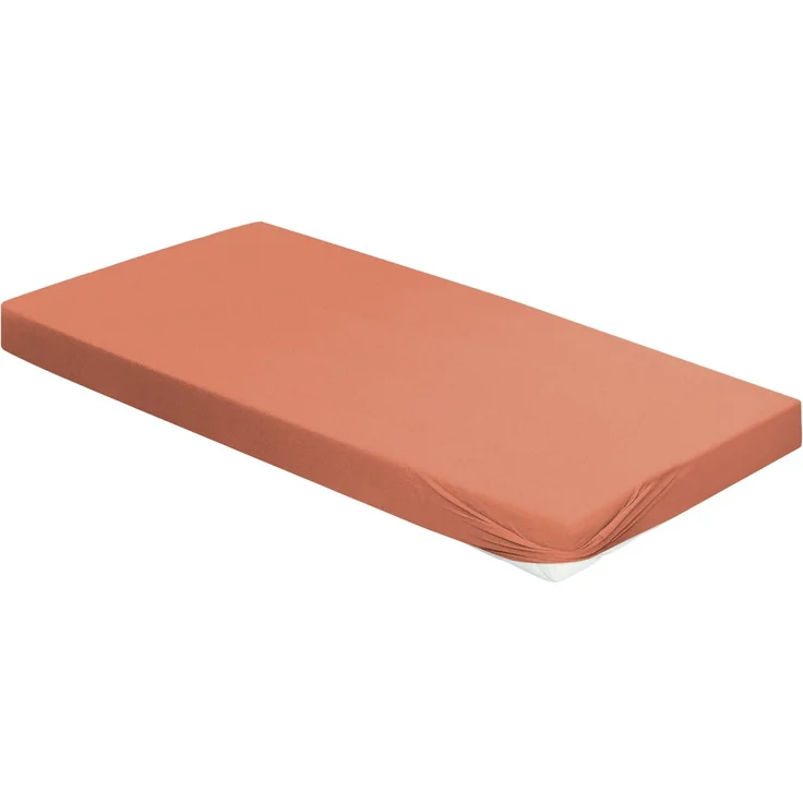 Irisette Fein-Biber Betttuch Merkur 0006 kupfer 100x200 cm 6-51 kupfer – Bild 1