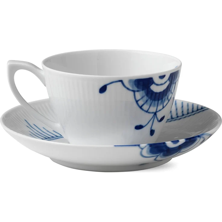Royal Copenhagen Musselmalet Mega Blau Tee-& Cappuccinotasse 28 cl – Bild 7