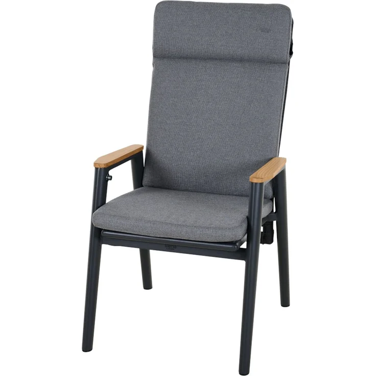 Siena Garden Cortina Dining Sessel grau – Bild 1